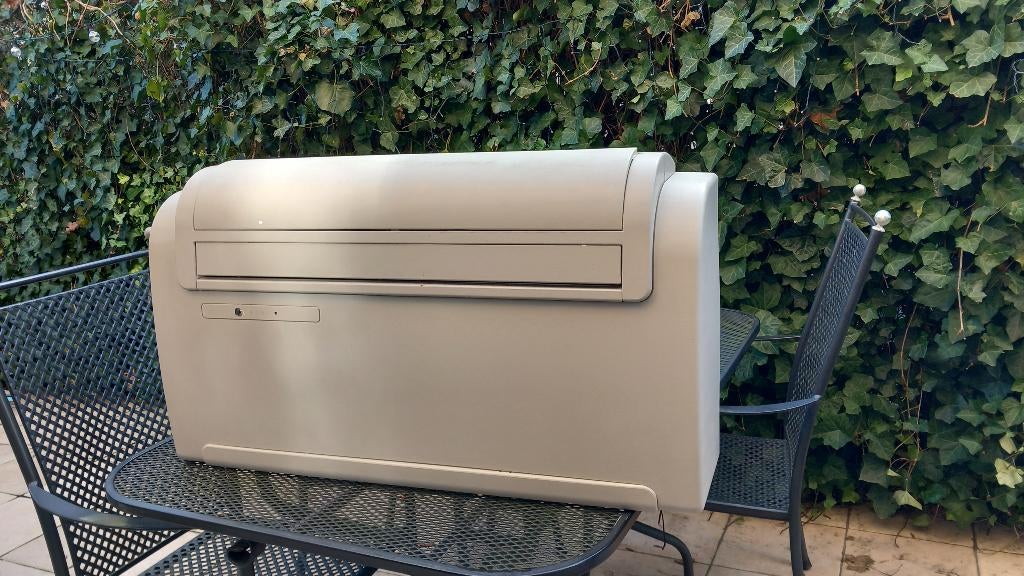 monoblock airco zonder buitenunit, Elektronische apparatuur, Ophalen, Timer, Zo goed als nieuw, Koelen en Ontvochtigen