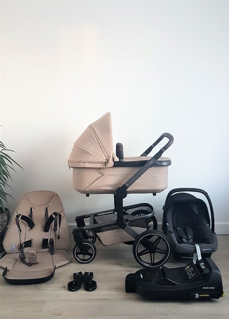 Joolz Day5 Sandy Taupe, Kinderen en Baby's, Ophalen of Verzenden, Kinderwagen, Overige merken, Met autostoeltje