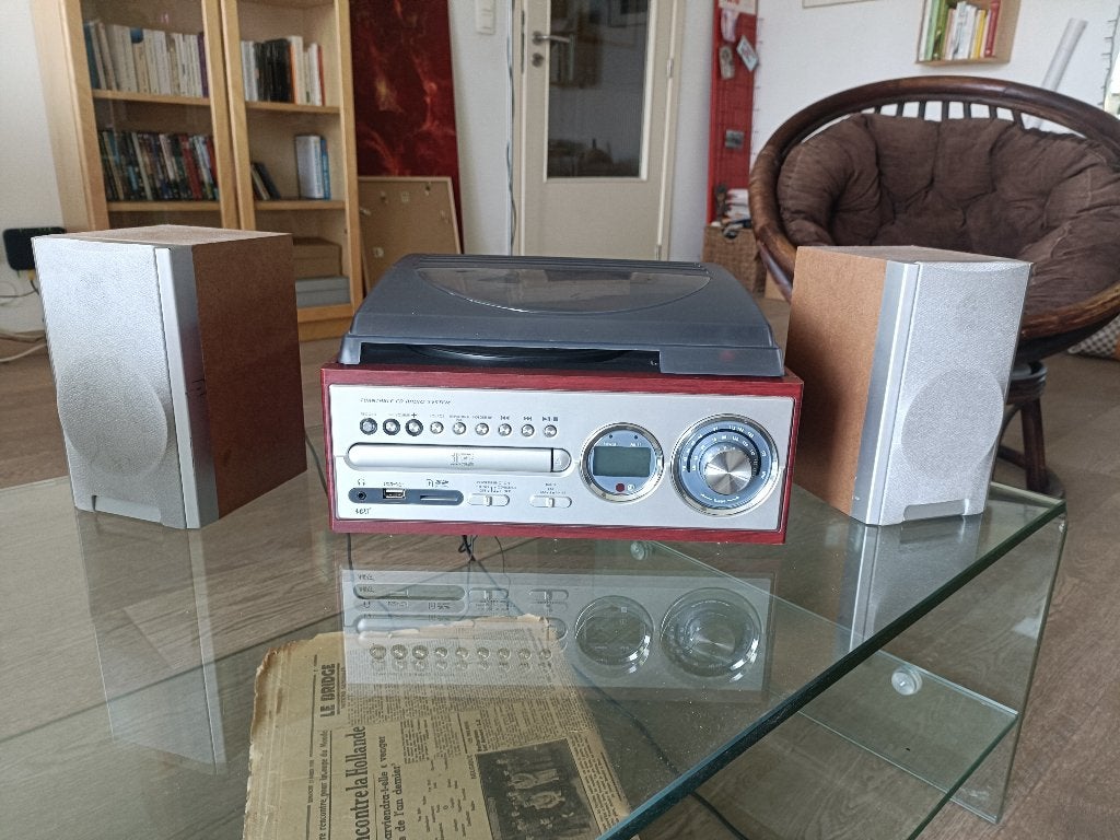 Lecteur vinyles, Ophalen, Gebruikt, Overige merken, Met radio