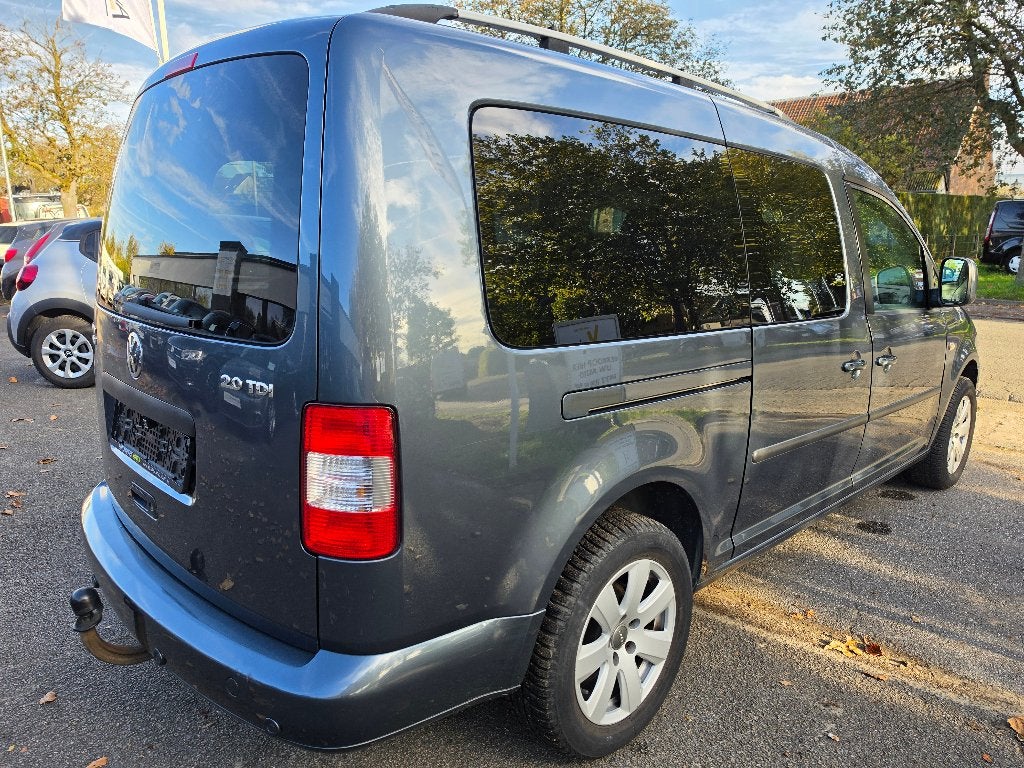 VW Caddy, 2.0TDi, 2010, 210.888km ,Dubbel Cabine, EURO4,EXP., Auto's, Stof, Beige, 4 cilinders, Volkswagen