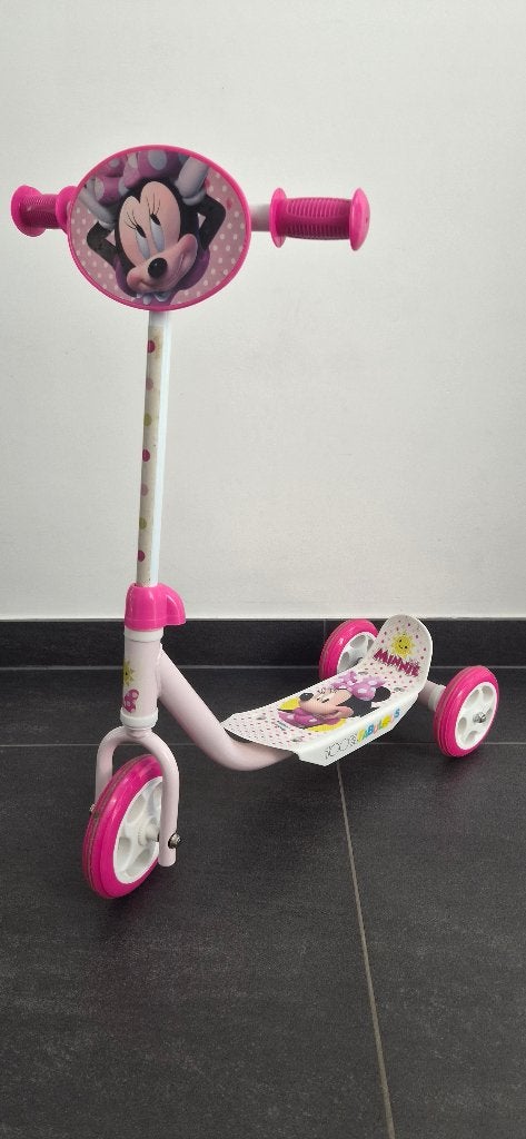 Disney Minnie Mouse 3-wiel kinderstep, Ophalen of Verzenden, Gebruikt, Gewone step