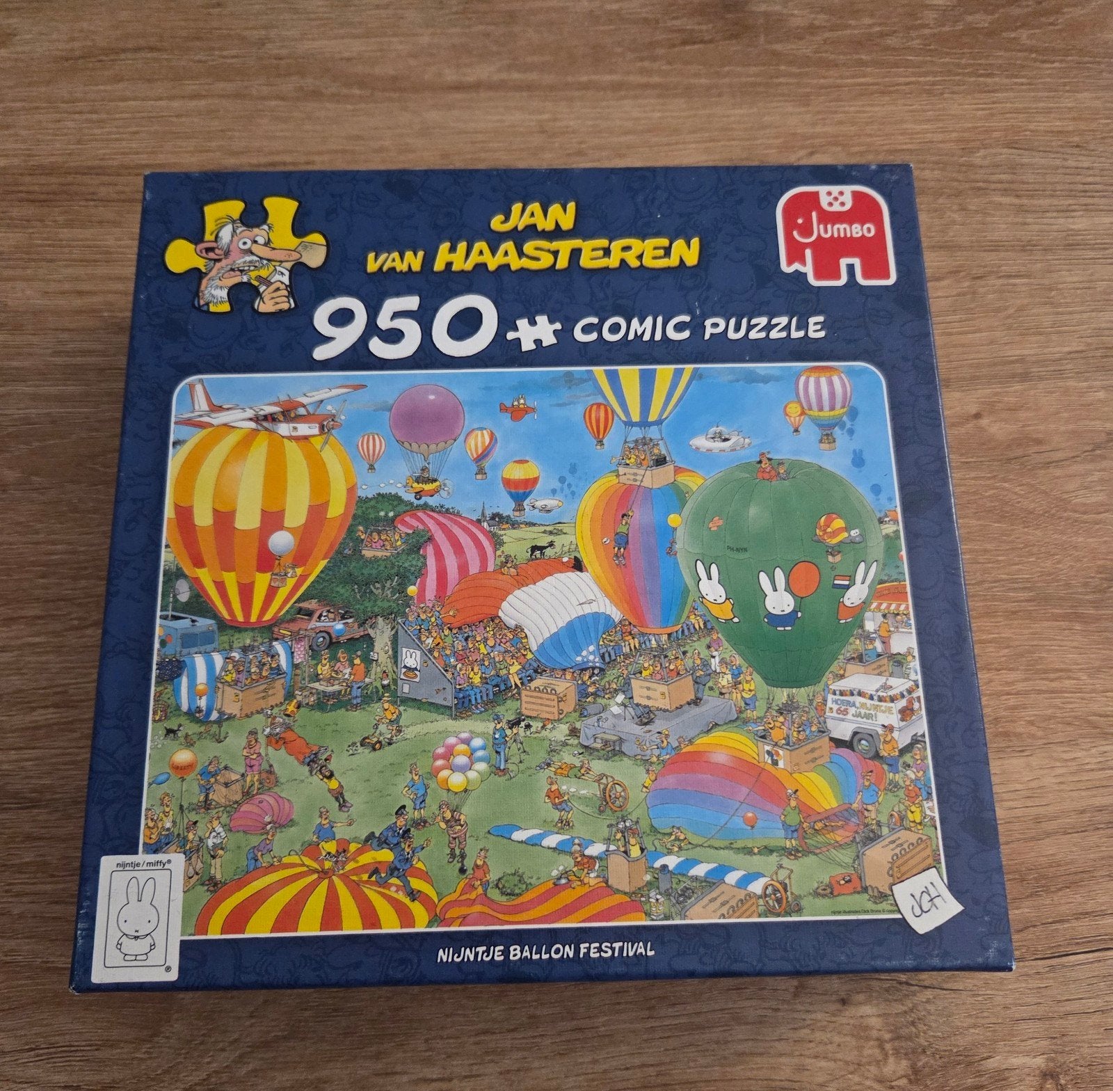 Jan Van Haasteren 950 stuks : Nijntje Ballon Festival, Hobby en Vrije tijd, Ophalen of Verzenden, Legpuzzel
