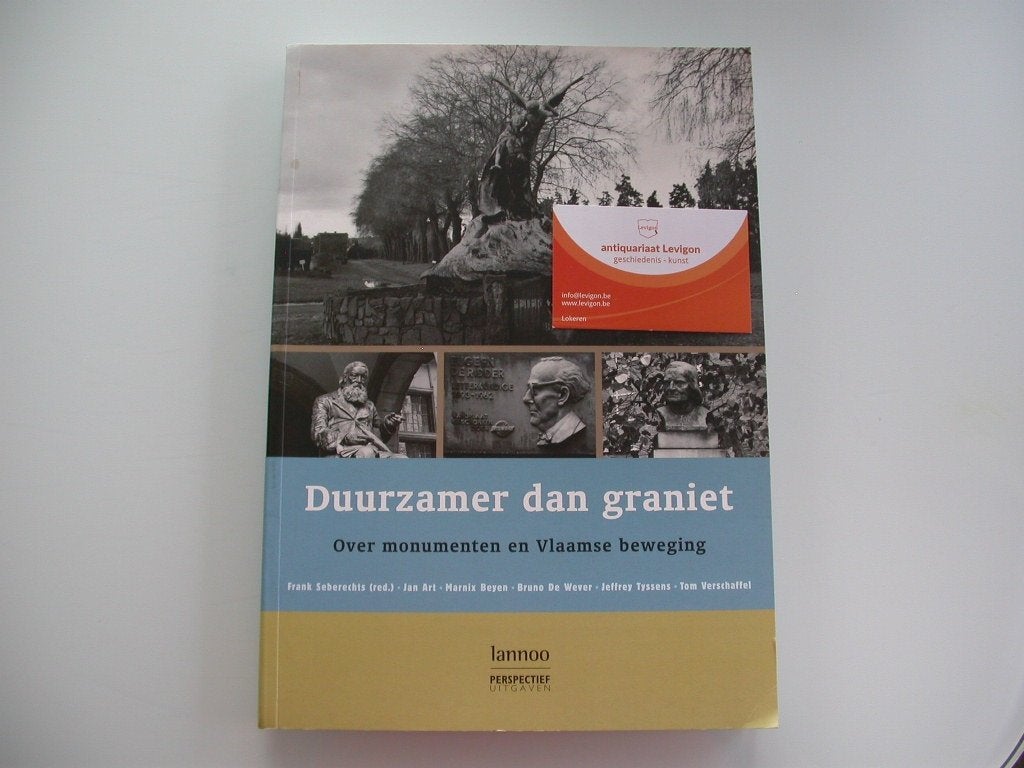 Duurzamer dan graniet over monumenten en Vlaamse beweging, Boeken, Geschiedenis | Nationaal, Ophalen of Verzenden, 20e eeuw of later