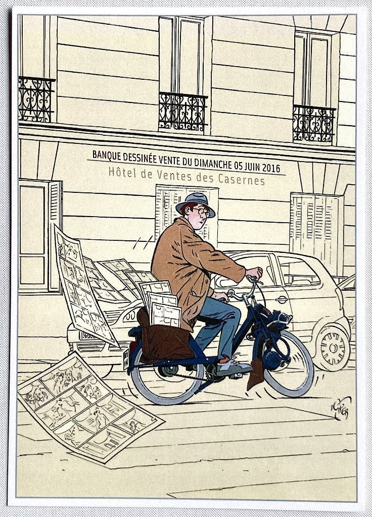 Jerome K Dodier carte postal 2016, Envoi, 1980 à nos jours, Non affranchie
