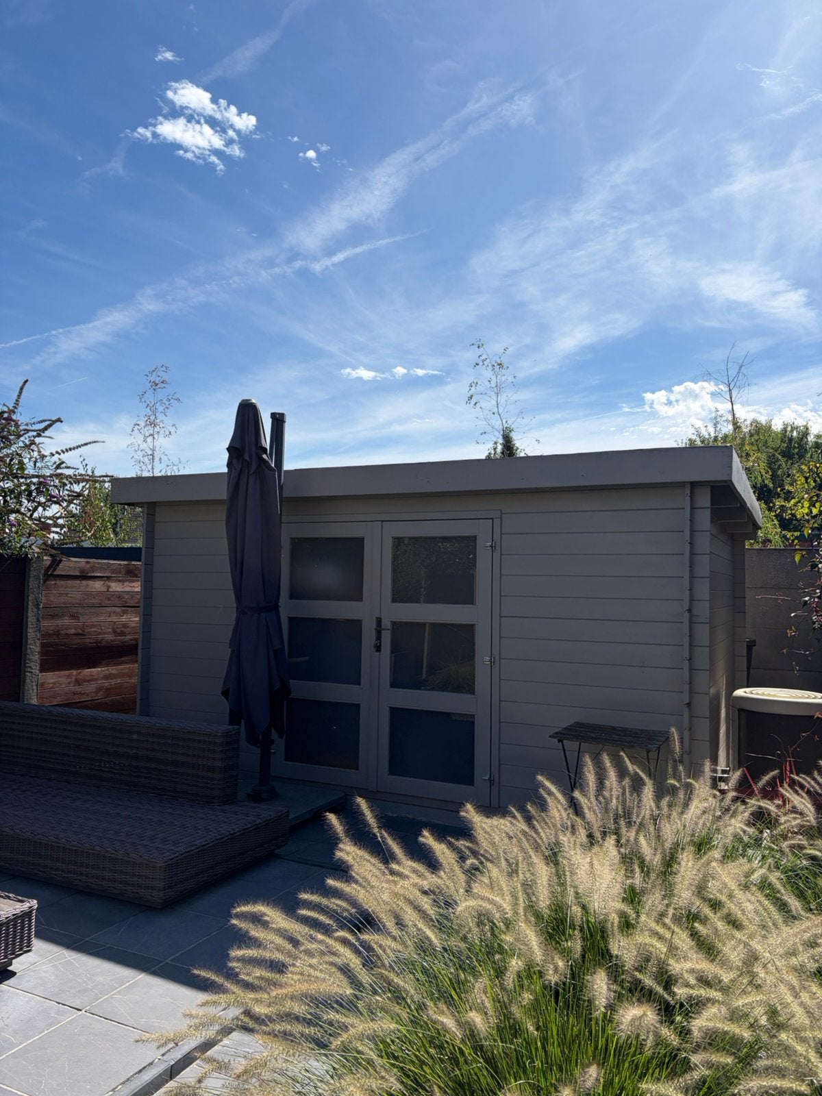 Tuinhuis 3x4 m, Tuin en Terras, Tuinhuizen, Ophalen, Tuinhuis, Zo goed als nieuw, 2 ramen