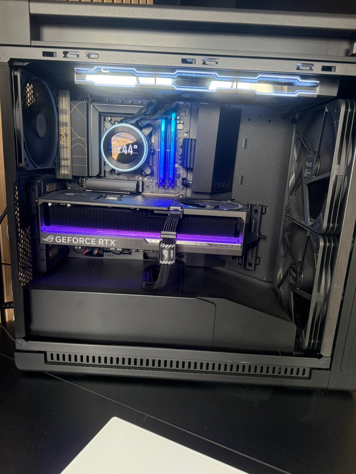 Pc gamer RTX ASUS ROG 5080 RYZEN 7 7800X3D 64 Go, Enlèvement, Comme neuf, SSD