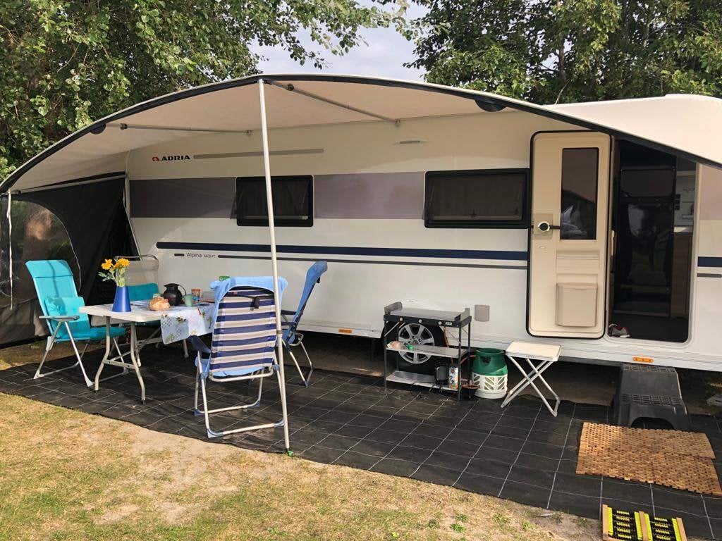 Verona Luifel voor caravan met voorwanden., Particulier, Luifel
