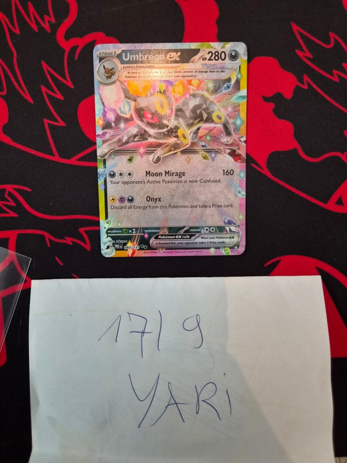 umbreon ex, Ophalen of Verzenden