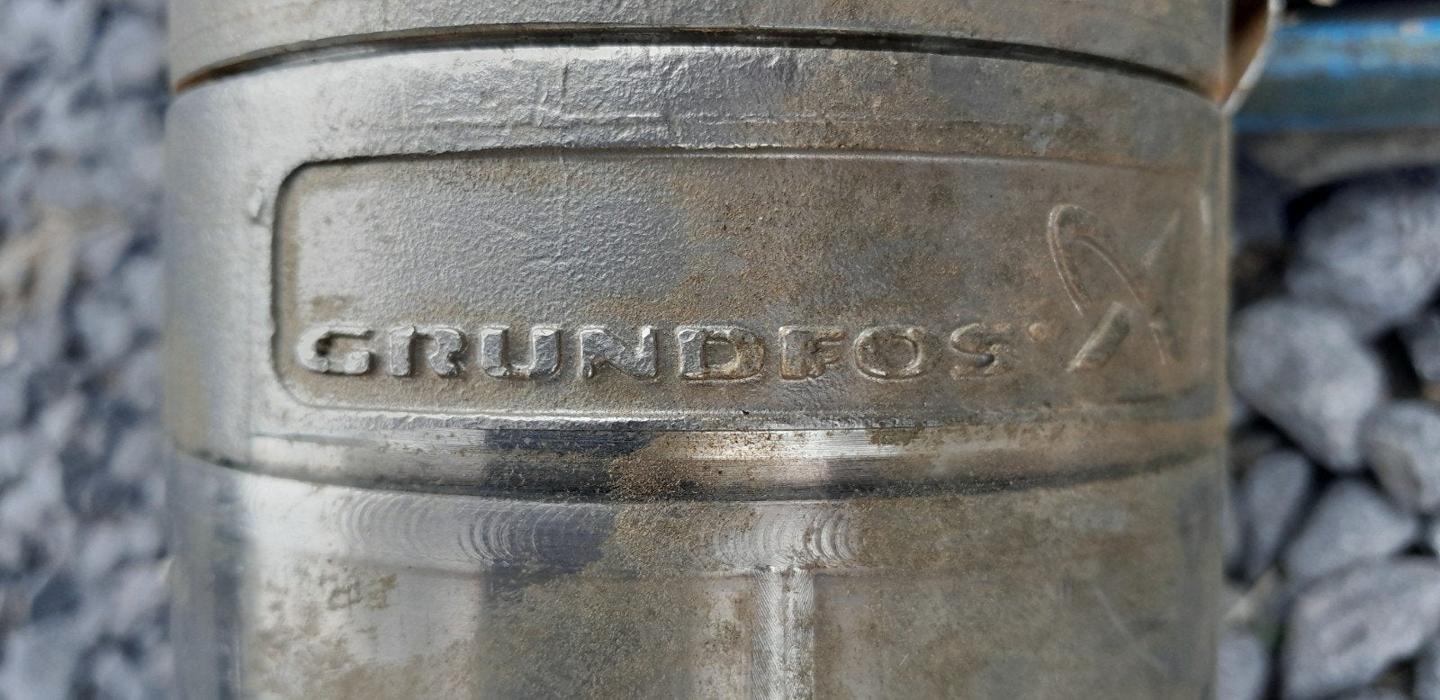 Bronpomp Grundfos 0,55 kW, 220 V driefasen, 5000 l / u, Ophalen, Gebruikt, Bronpomp, Denemarken