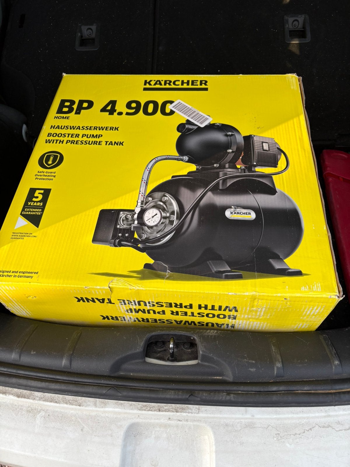 Karcher bp 4900 waterpomp, Tuin en Terras, Ophalen, Nieuw