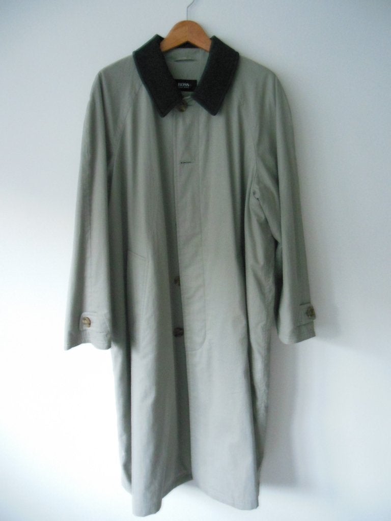Imperméable pour homme — marque Boss — gris - taille 48, BOSS, Gris, Comme neuf, Enlèvement