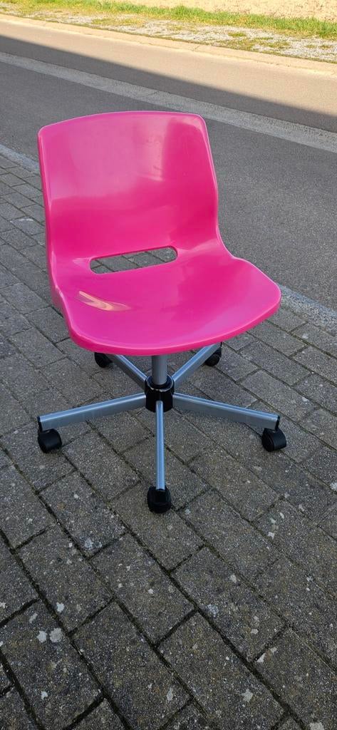 Chaise de bureau enfant, Enlèvement, Utilisé, Rose, Chaise de bureau