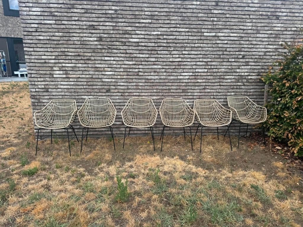 Tuinstoelen Jysk, Enlèvement, Utilisé, Aluminium