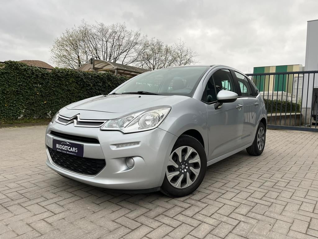 Citroen C3 1.2iBenzine/2014/189.000Km/Airco/Euro5/ 3.500€, Auto's, Euro 5, Zwart, Leder en Stof, Bedrijf