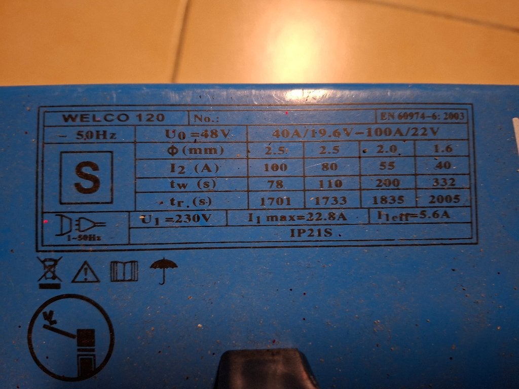 Poste a souder, Enlèvement, Comme neuf, Moins de 150 ampères, Électrodes