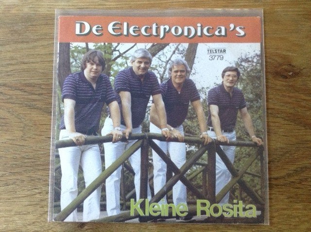 single de electronica's, En néerlandais, Enlèvement ou Envoi, Housse de protection extérieure, 7 inch