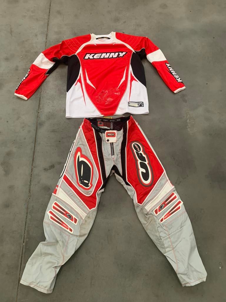 Moto enduro cross pak broek en trui M Ufo Plast, Motoren, Kleding | Motorkleding, Ophalen of Verzenden