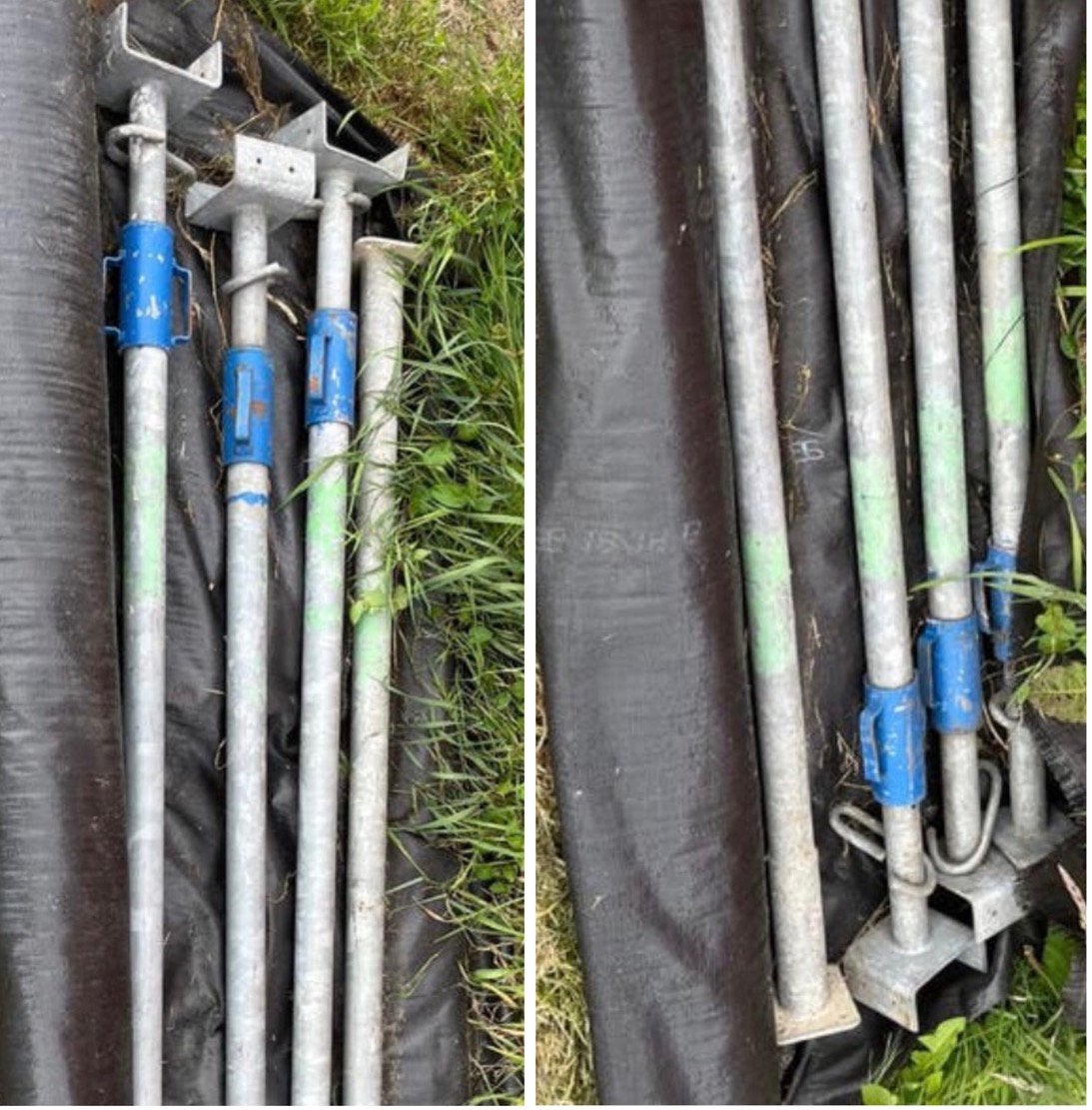 Bouwsteigers - bouwstuds - bouwstippen, Doe-het-zelf en Bouw, Ophalen, Gebruikt, Overige typen, 2 tot 5 meter