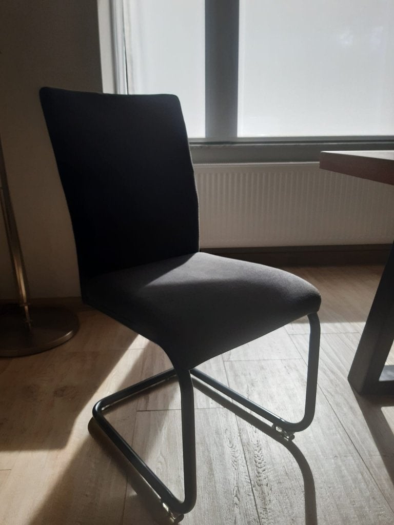 Stoelen, Maison & Meubles, Chaises, Gris, Enlèvement ou Envoi, Comme neuf, Cinq, Six Chaises ou plus