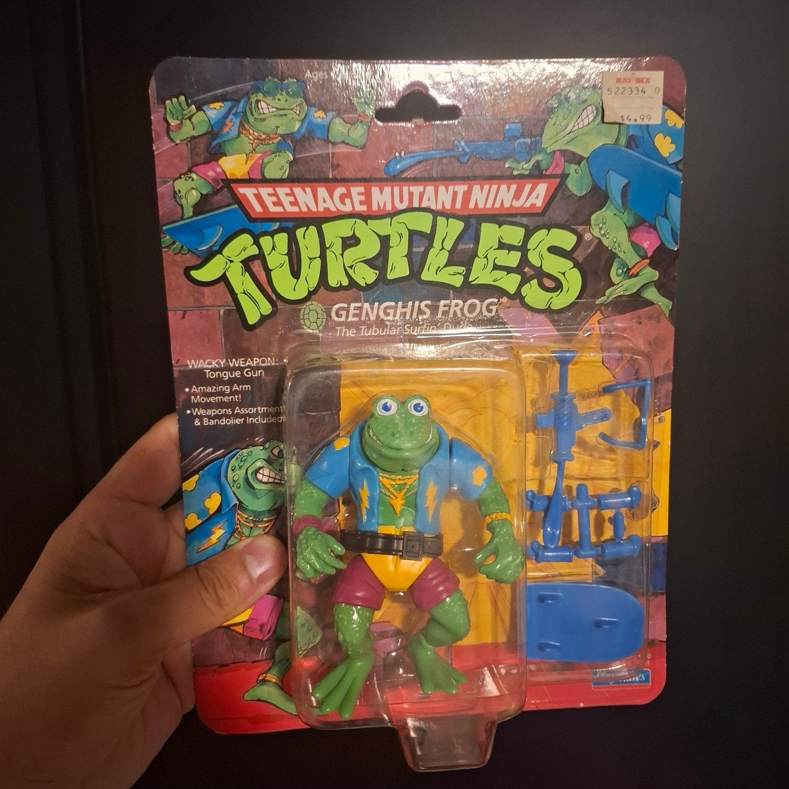 Turtles Ghengis Frog MOC, Ophalen of Verzenden