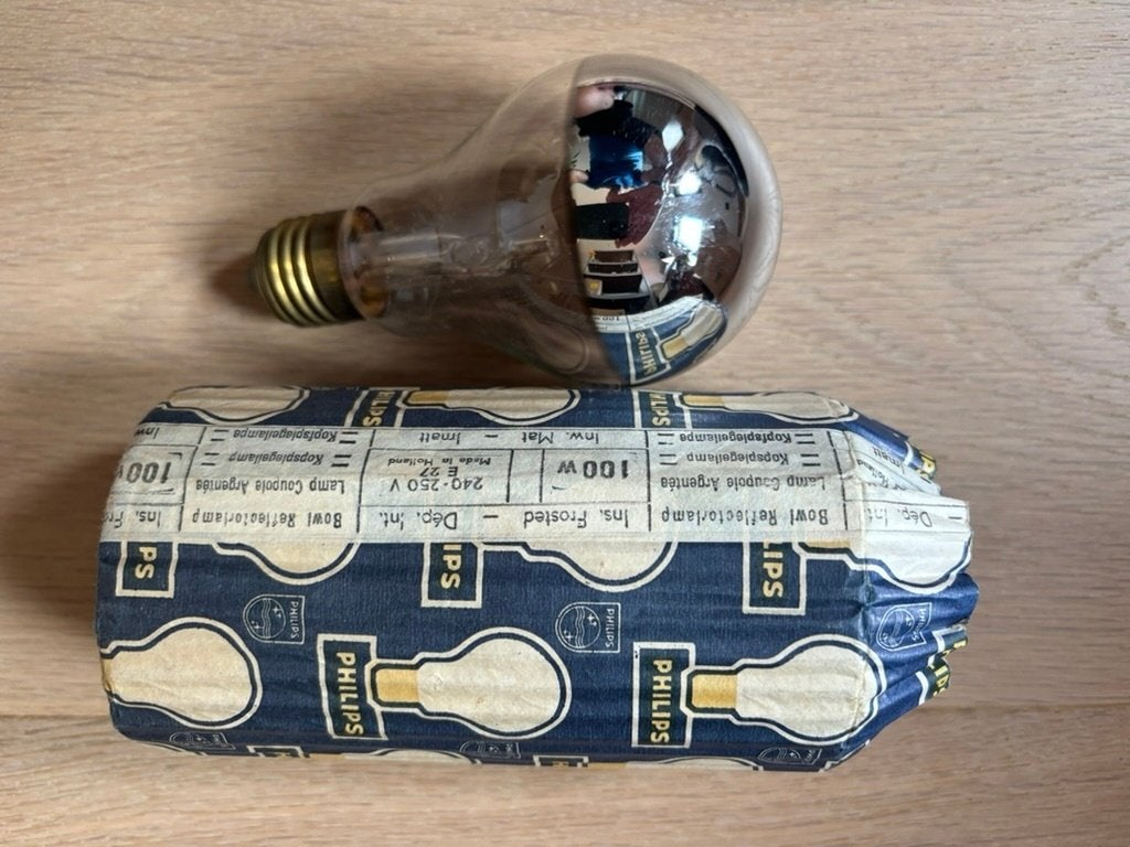 Ampoule - lampe pour rétroviseur, Enlèvement ou Envoi, E27 (grand), 60 watts ou plus, Ampoule