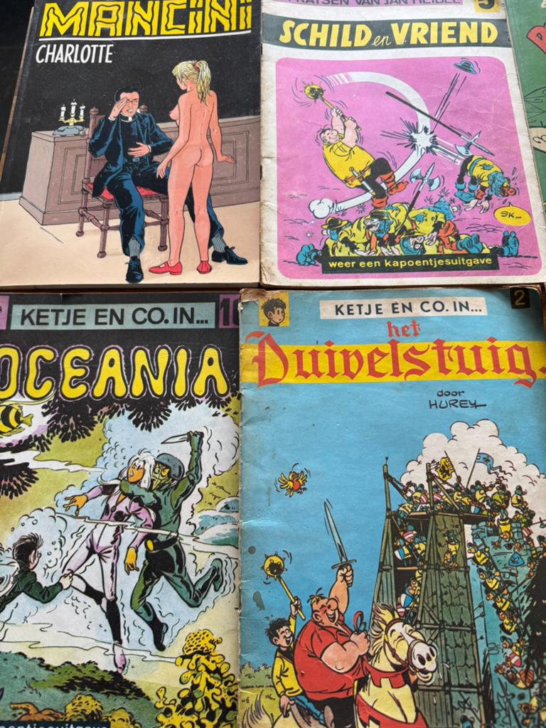Oude strips - allerlei, Boeken, Stripverhalen, Ophalen, Zo goed als nieuw
