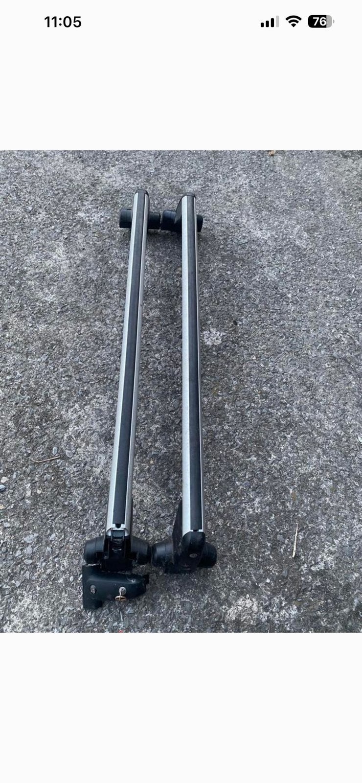 barres de toit Golf Audi, Enlèvement, Comme neuf