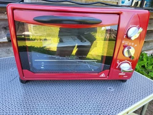 PRIMO Mini-oven / Vrijstaande Bakoven (Rood) – nieuw, Elektronische apparatuur, Ophalen, Mini-oven