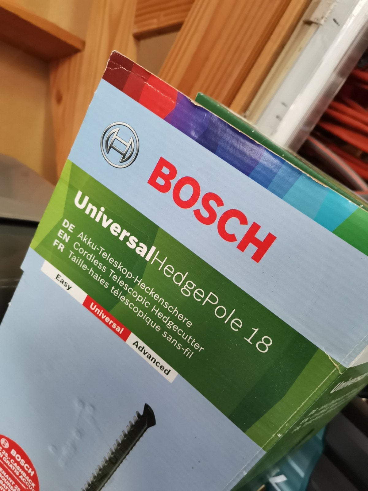 bosh heggenschaar, Tuin en Terras, Ophalen, Zo goed als nieuw, Accu, Bosch