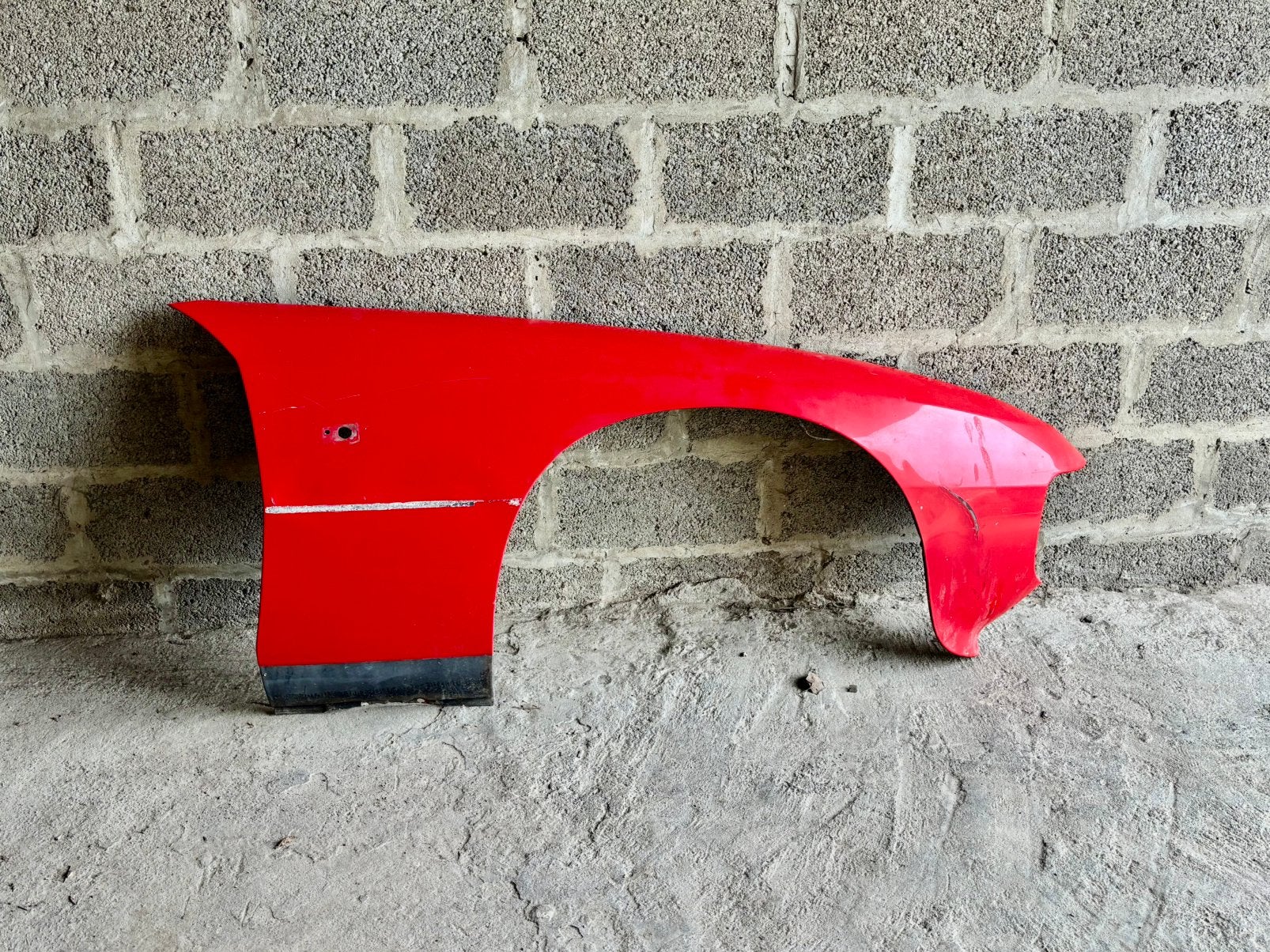 Porsche 924 rechter voorspatbord, Ophalen of Verzenden, Voor, Porsche