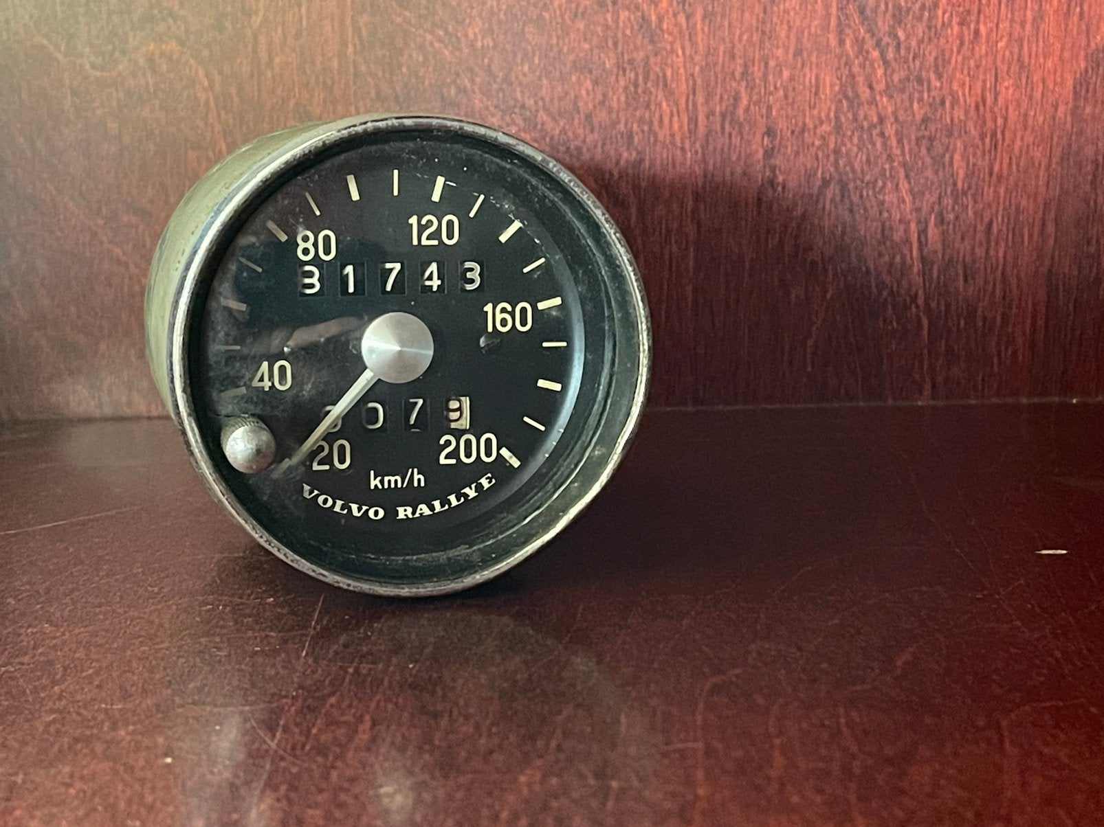 zeldzame originele Volvo Rallye VDO snelheidsmeter, 09/1970, Ophalen, Volvo