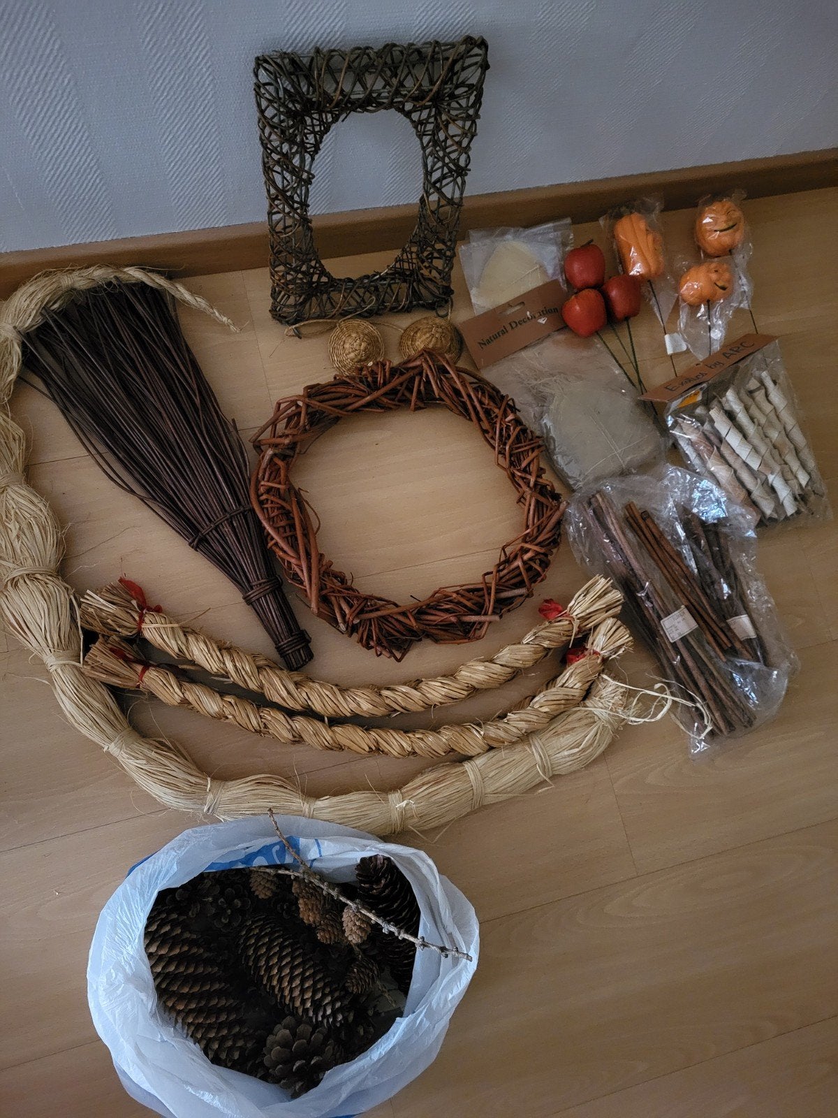 groot lot herfstdecoratie, Ophalen of Verzenden