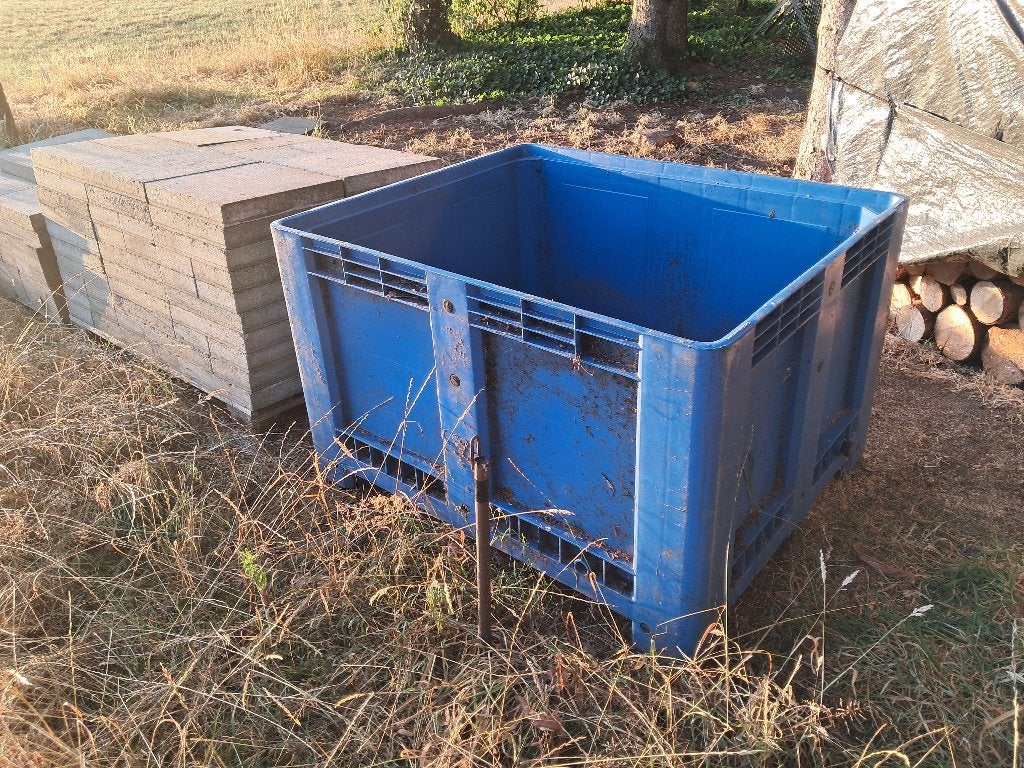 Kunststof palletbox, Doe-het-zelf en Bouw, Kratten en Dozen, Ophalen, Gebruikt, Bak of Kist