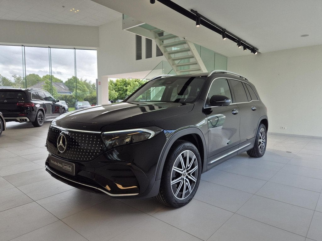 Mercedes-Benz EQB-Klasse 250+ AMg Line | 7 Zitter | Panorami, Auto's, Mercedes-Benz, 525 km, Stof, EQB, Zwart