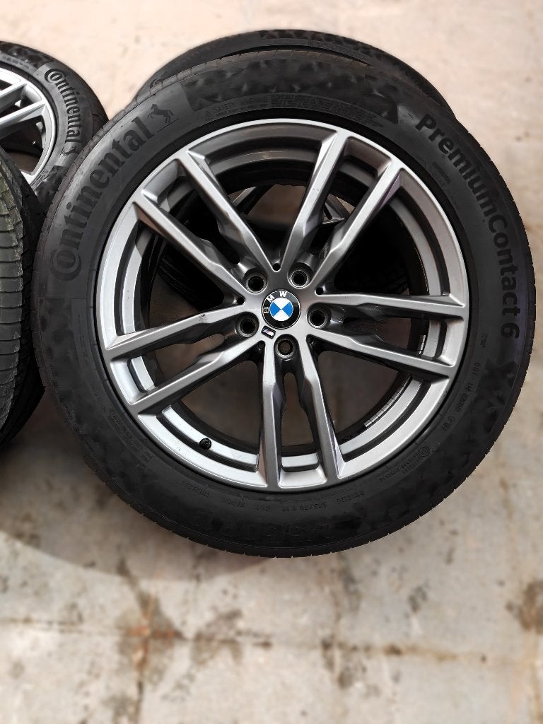 Jantes BMW M 19 pouces x3 + nouveaux pneus d'été Continental, Autos : Pièces & Accessoires, Neuf, Pneus et Jantes, 245 mm, Véhicule de tourisme