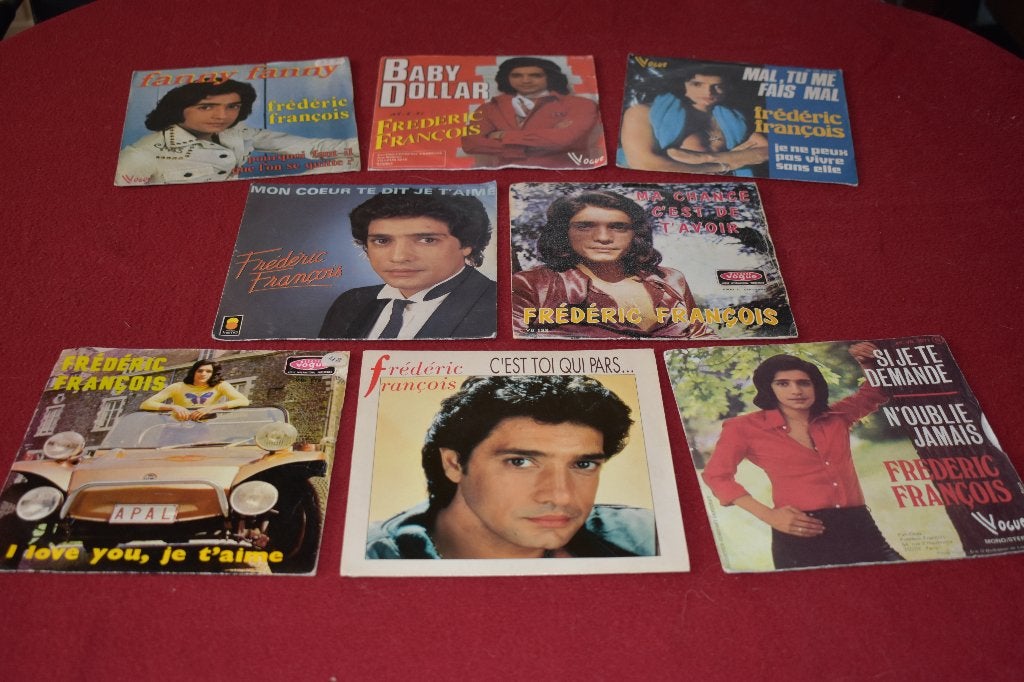 45t vinyl chansons  jaren '70 van Frédéric François,, Enlèvement ou Envoi, 7 inch, Comme neuf, Autres types