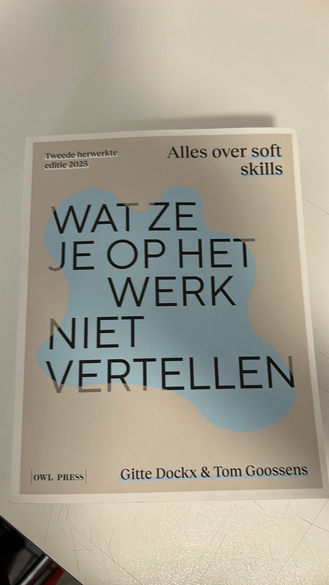 Tom Goossens - Wat ze je op het werk niet vertellen @ HoGent, Ophalen of Verzenden, Nieuw, Nederlands, Tom Goossens; Gitte Dockx