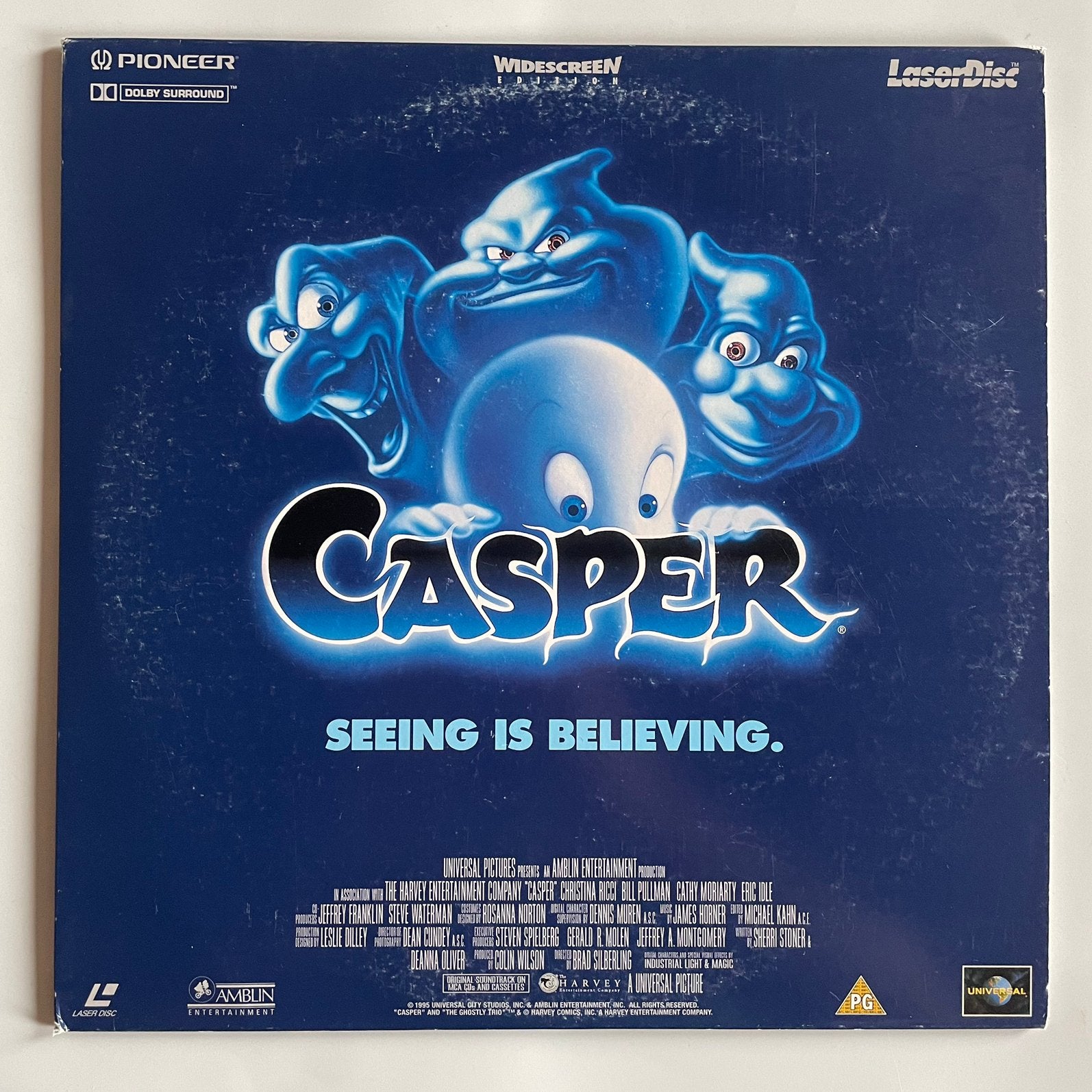 Casper - Laserdisc, Ophalen of Verzenden