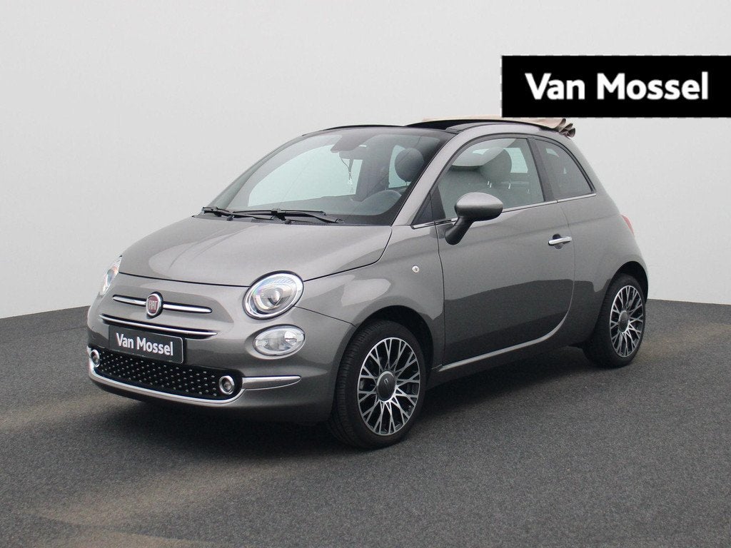Fiat 500C 1.0 Hybrid 70 Dolcevita CABRIO | NAVI, Auto's, Fiat, Voorwielaandrijving, Stof, Cabriolet, Bedrijf