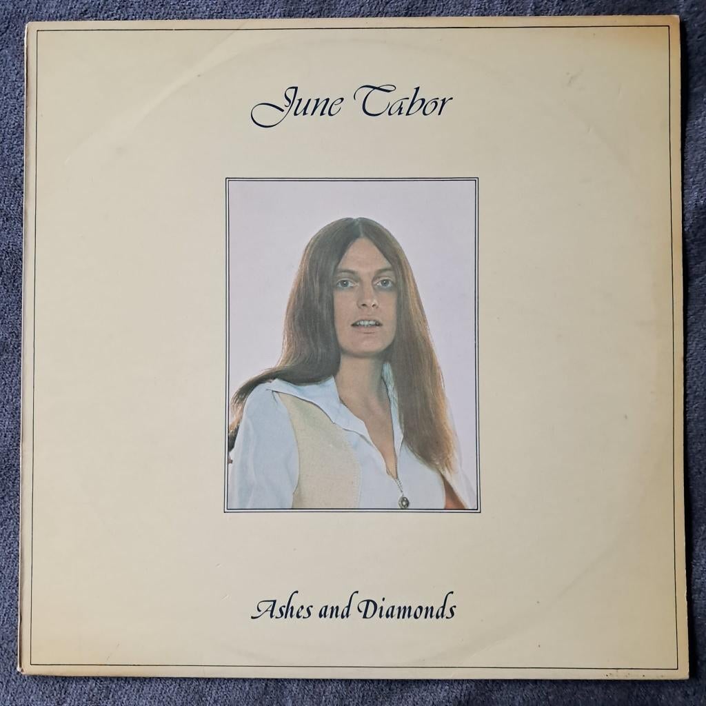 LP June Tabor – Ashes And Diamonds, Cd's en Dvd's, Ophalen of Verzenden, Gebruikt, 12 inch, Europees