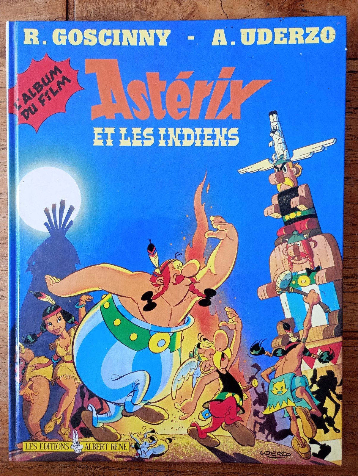 Astérix et les Indiens - l'album du film, Livres, Enlèvement ou Envoi