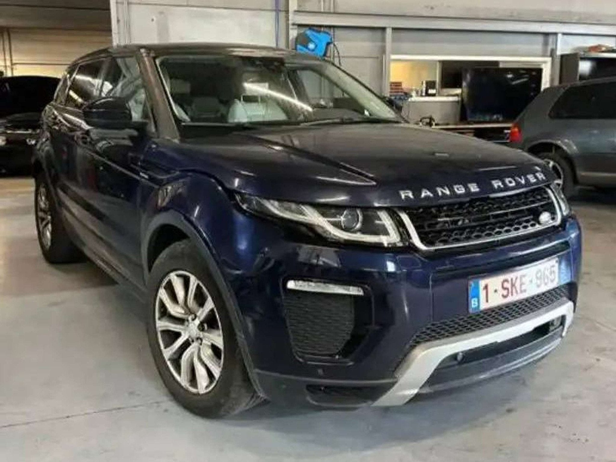 Land Rover Range Rover Evoque TD4 Aut. HSE Dynamic bj. 2016, Automaat, 4 cilinders, Blauw, Bedrijf