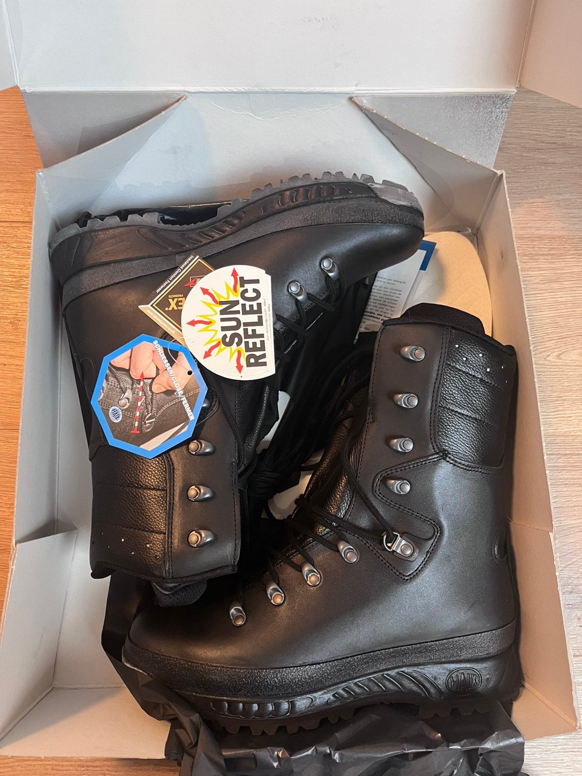 Haix heavy combat boot maat 44, Ophalen