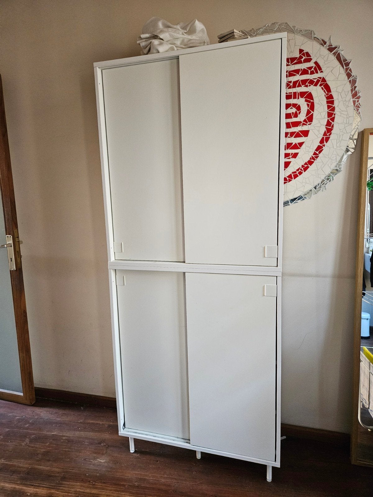 IKEA MACKAPÄR schoenenkast met schuifdeuren – 2 stuks, Huis en Inrichting, Ophalen, Gebruikt