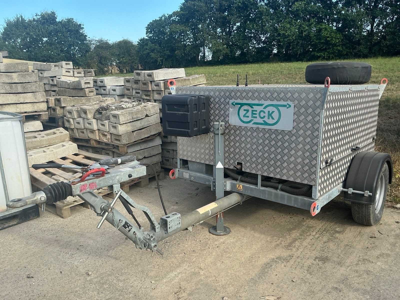 2015 Zeck ST 500 E Kabellier op aanhangwagen, Gebruikt