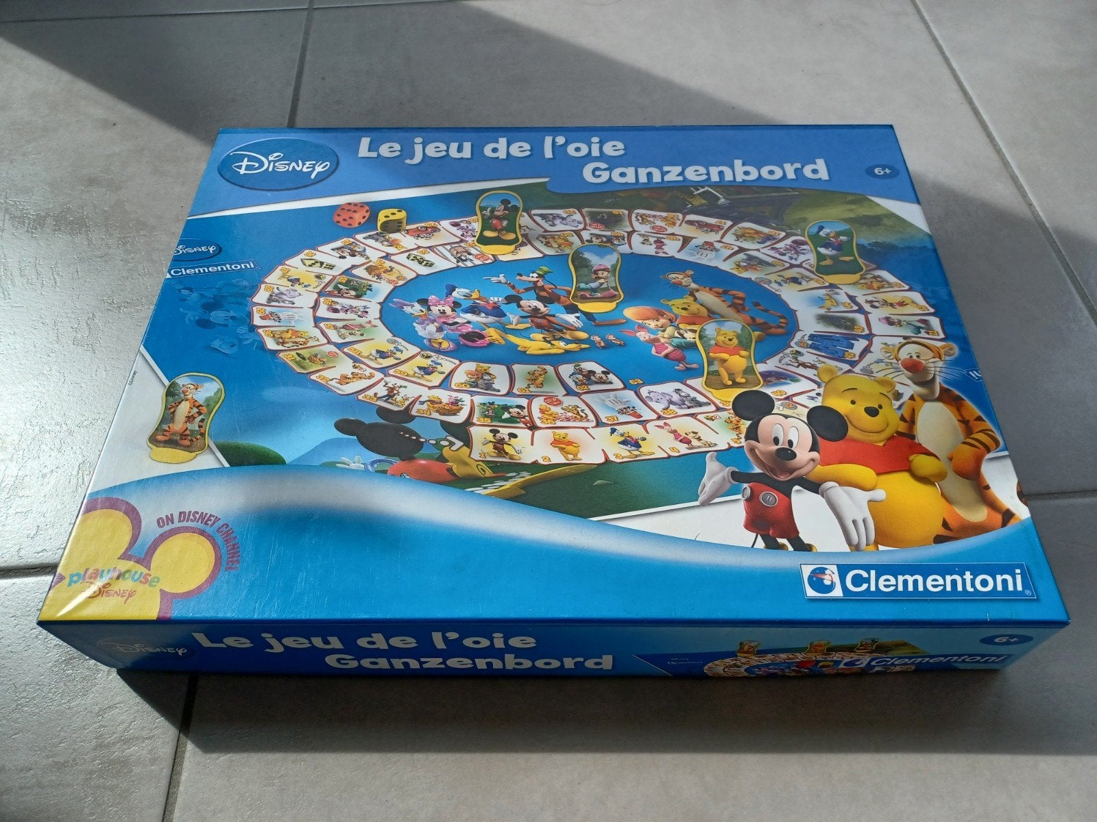 Ganzenbord thema Disney (Clementoni), Enlèvement, Comme neuf