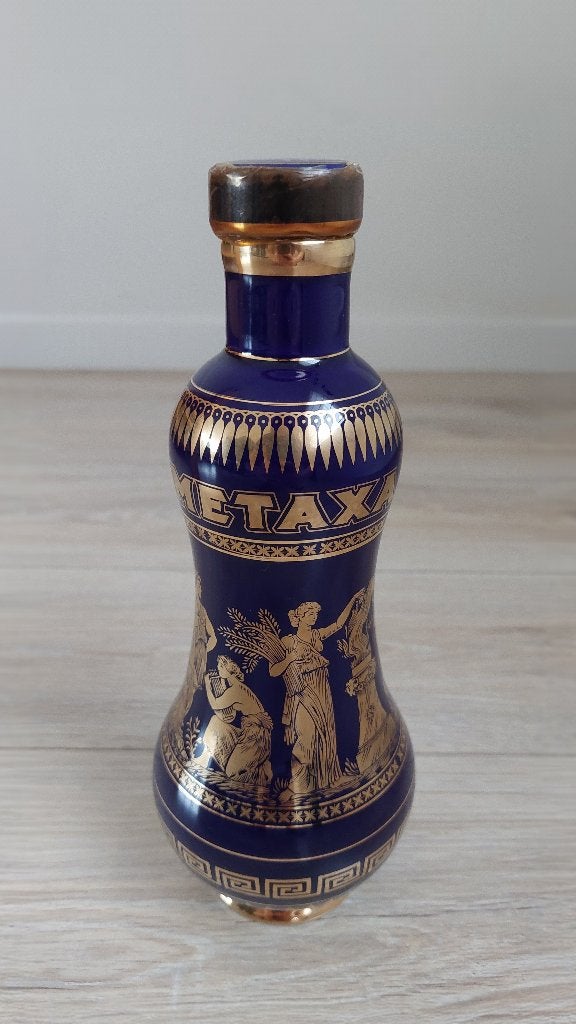 Metaxa Centenary porseleinen decanteerder 18K goud, Ophalen