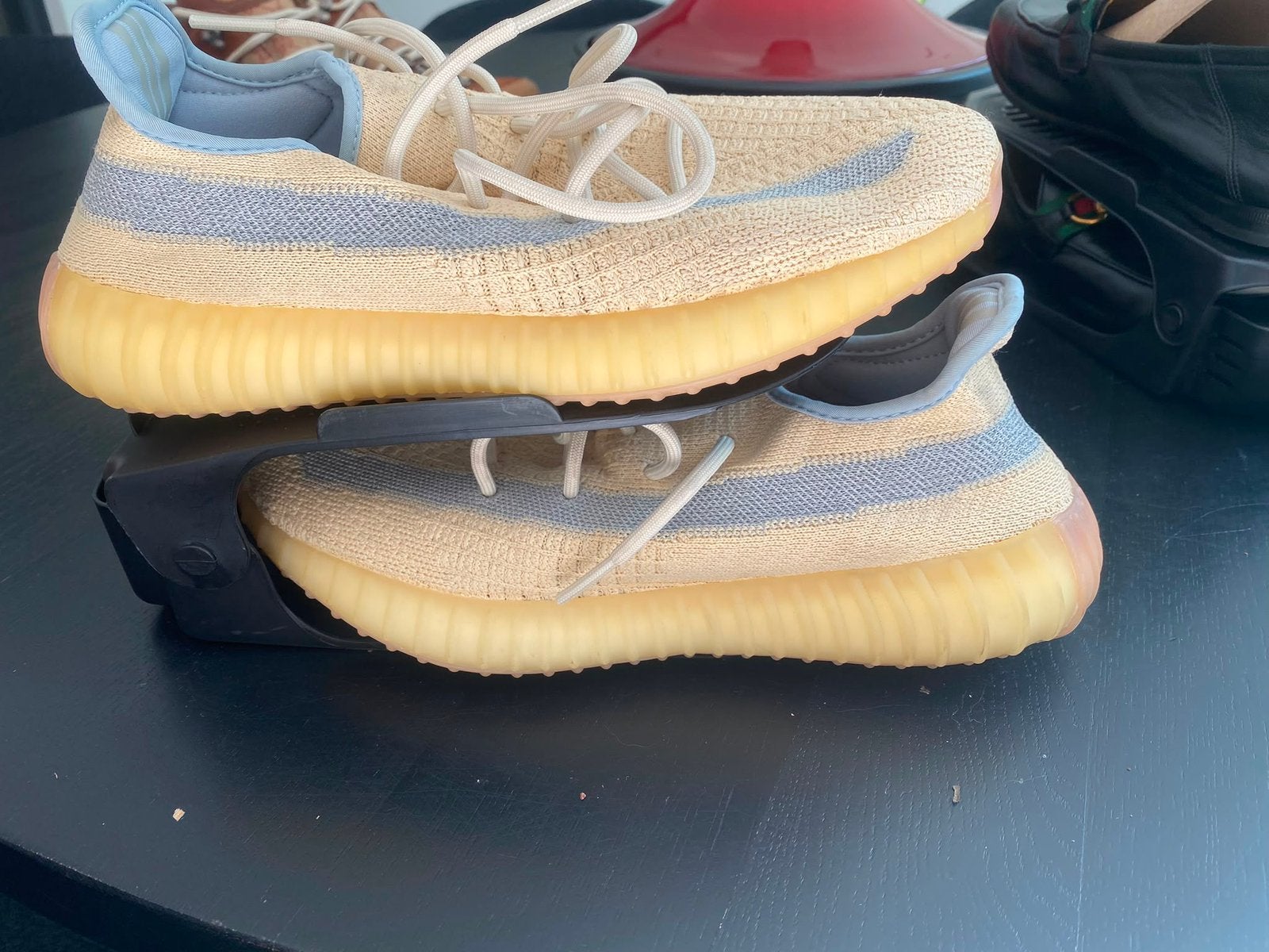 Adidas Yeezy Boost 350 V2 Linen 42 zo goed als nieuw, Kleding | Heren, Schoenen, Ophalen of Verzenden, Zo goed als nieuw, Sneakers