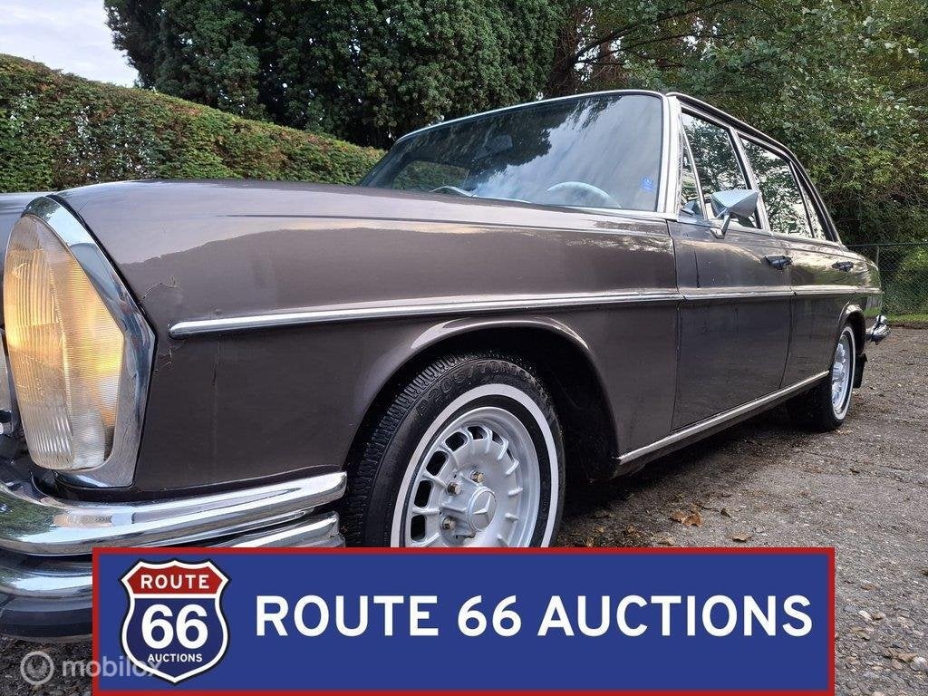 Mercedes-Benz 300 SEL | 1972 | Route 66 Auctions, Autos, Achat, Entreprise, Boîte manuelle, Autre carrosserie