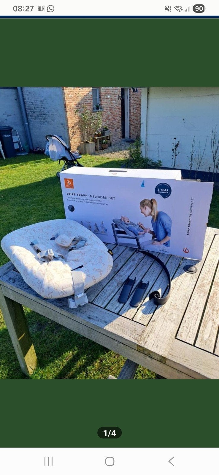 Stokke newborn set voor triptrap, Enlèvement, Comme neuf, Autres types